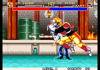 World Heroes 2 screenshot 3 for Super Famicom
